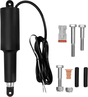 15054-001 Actuator 101 STD Compatible with lenco Marine, 15054-001 Boat Trim Tab Actuator Replace for lenco 20400-001, lenco Trim Tab Actuator 2.25" Stroke,12 V ,5/16"Top Hole and 6" Wire Length.