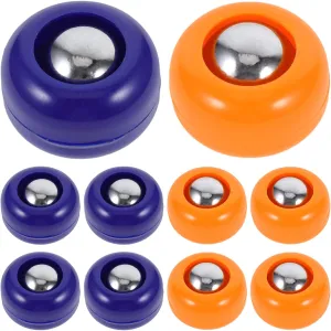 20 Pcs Mini Shuffleboard Rollers Set Tabletop Curling Game with Materials for Family Gatherings and Parties Easy to Operate Indoor Bowling Game for All Ages