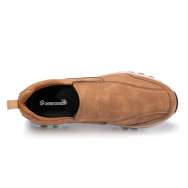 2024 WildKing Men's Waterproof Leather Loafers