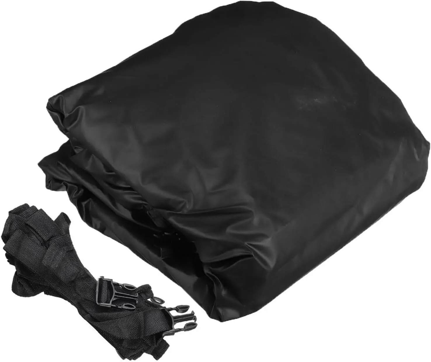 600D Waterproof Jon Boat Cover Heavy Duty Marine Boat Sunshade Dust-Proof Anti-UV Protection 12Ft/14Ft/16Ft/18Ft(16Ft)