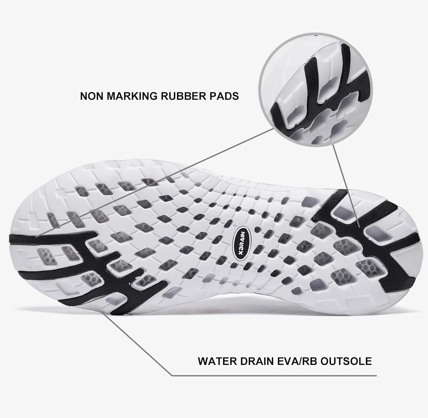 Aleader Women's Mesh Slip On Water Shoes