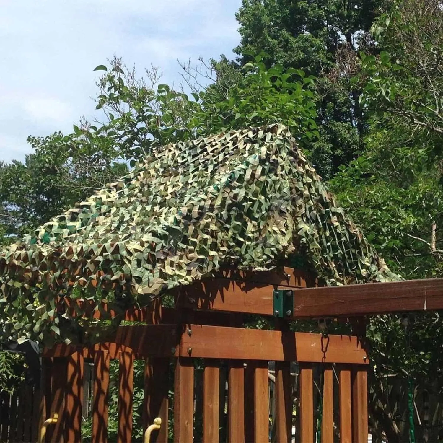 Army Camo Nets,Camouflage Netting,Military Anti-UV Net,Oxford Fabric Sunshade Net,for Sunshade Hunting Shooting Recreational Camping (Size Customization),10x10m(32.8 * 32.8ft)-A