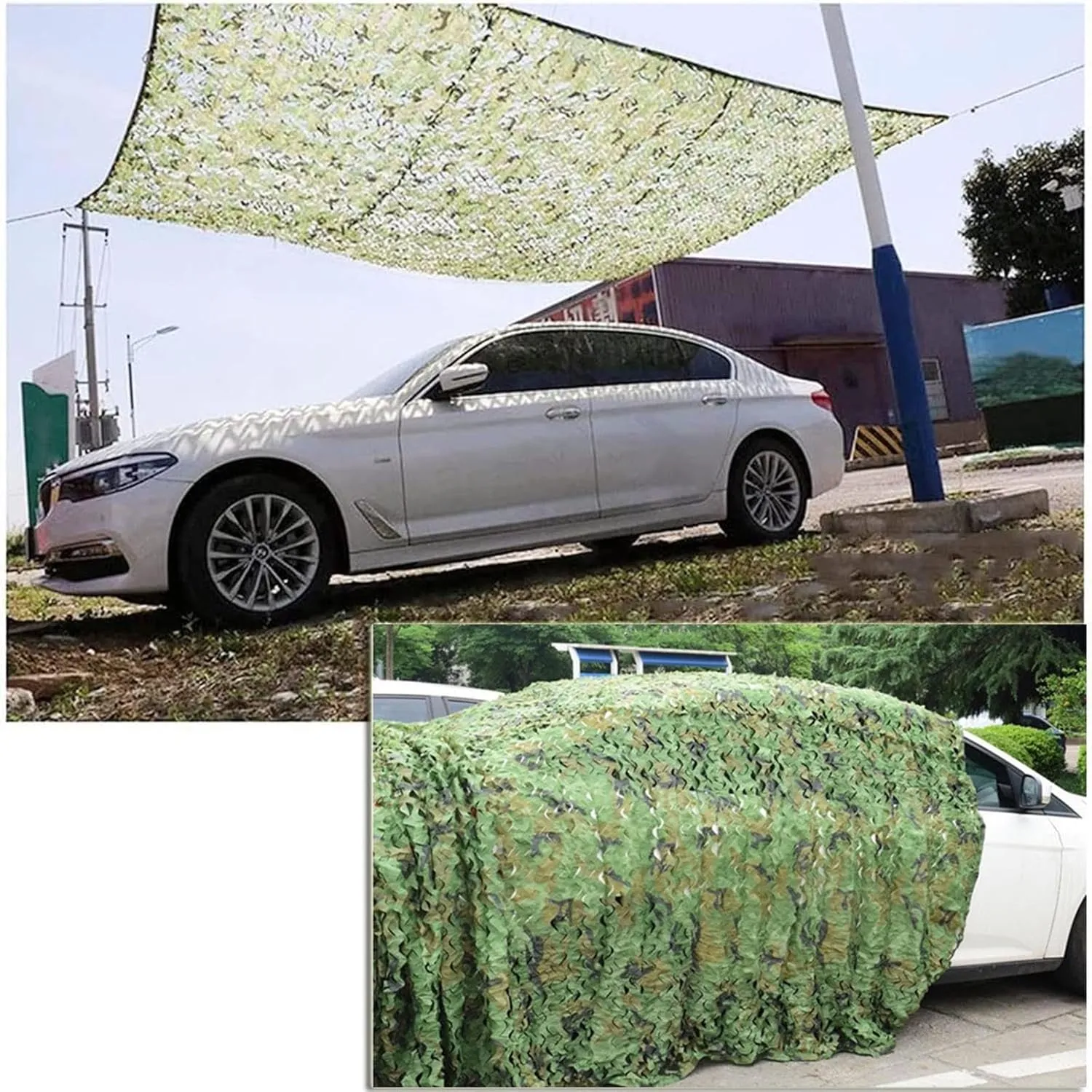 Army Camo Nets,Camouflage Netting,Military Anti-UV Net,Oxford Fabric Sunshade Net,for Sunshade Hunting Shooting Recreational Camping (Size Customization),10x10m(32.8 * 32.8ft)-A