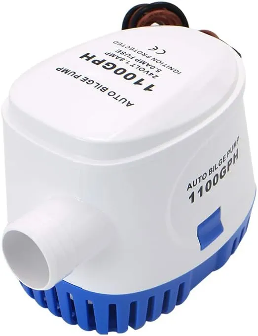 Auto Bilge Pumps for Boats 12v 1100GPH Automatic Boat Bilge Pump 12V