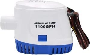 Auto Bilge Pumps for Boats 12v 1100GPH Automatic Boat Bilge Pump 12V