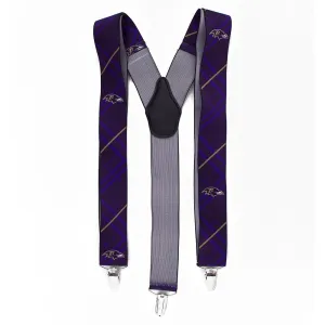 Baltimore Ravens NFL Oxford Mens Suspenders