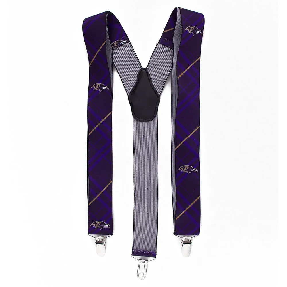 Baltimore Ravens NFL Oxford Mens Suspenders