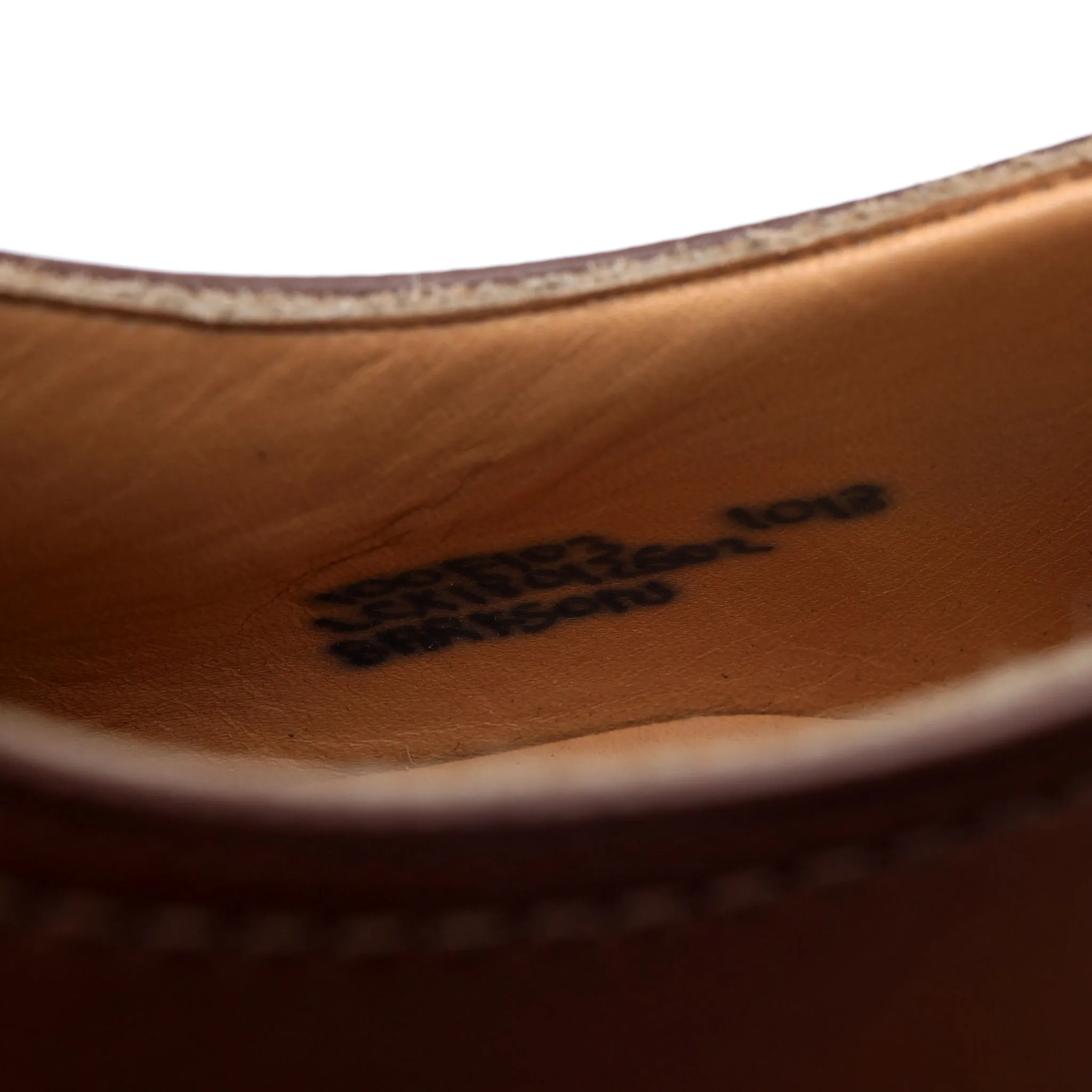 'Barkson' Brown Leather Derby UK 10 F