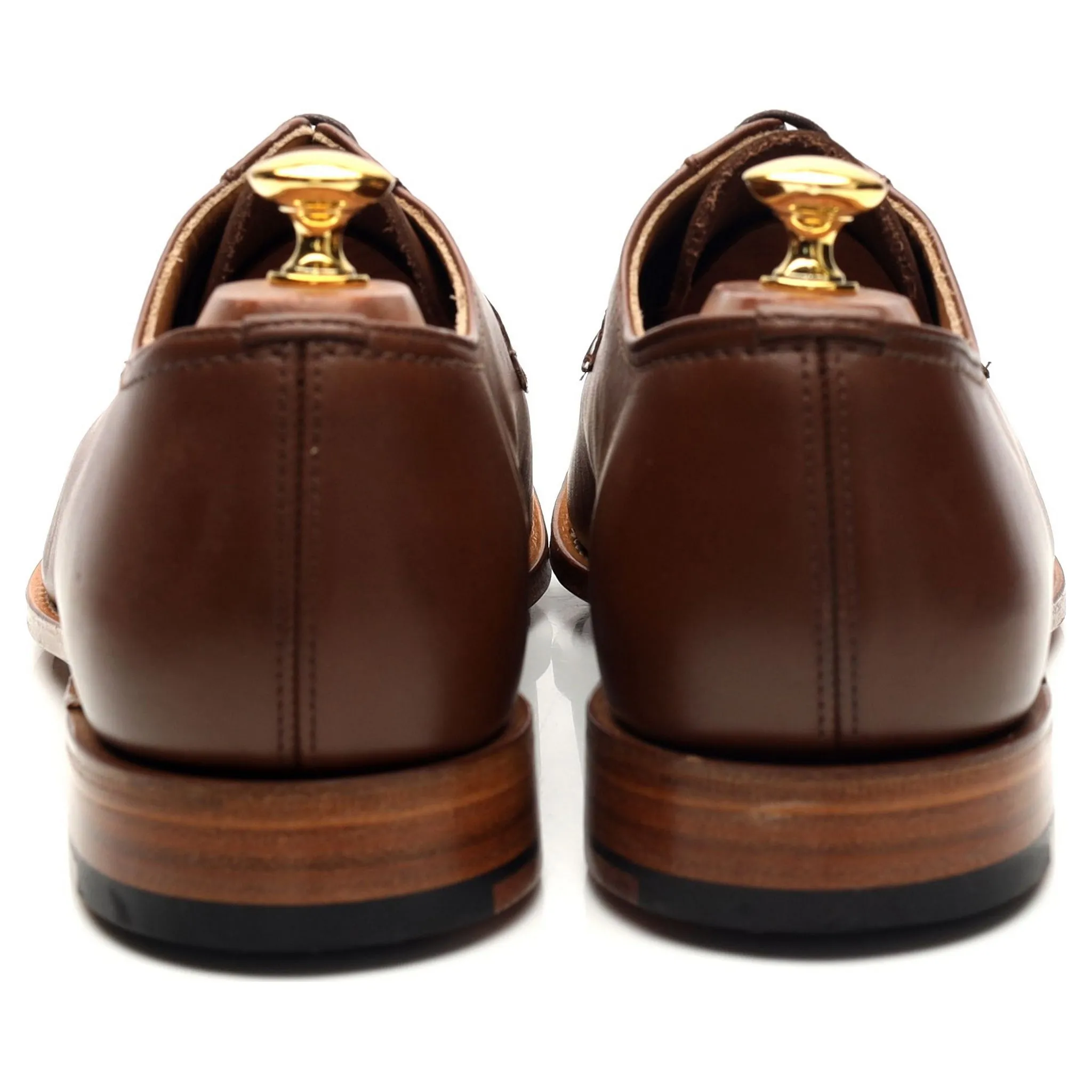 'Barkson' Brown Leather Derby UK 10 F