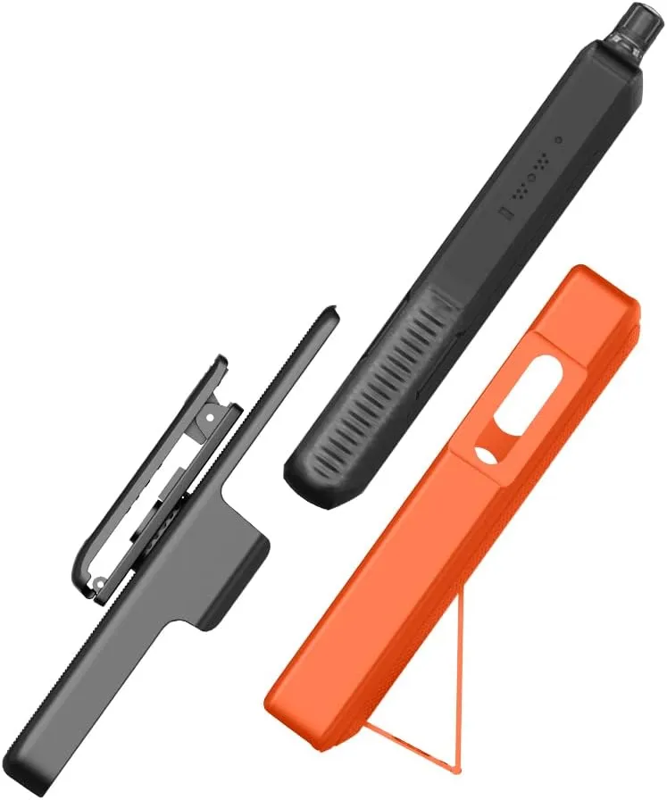 BELTRON Sonim XP5 Plus Case with Holster, Heavy Duty Belt Swivel Clip for Sonim XP5Plus (AT&T FirstNet XP5900) - Secure Fit & Built-in Kickstand (Industrial Strength) - Safety Orange
