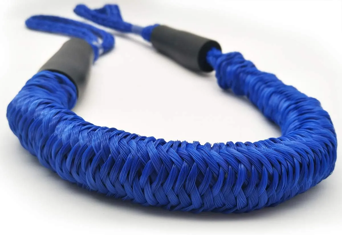 Bling Bling Bungee Cord Dock Lines Mooring Rope 3.5 ft Dark Blue 2 Pack
