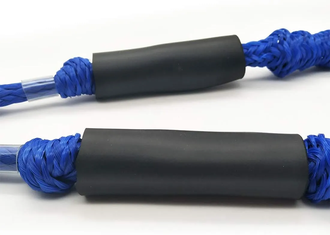 Bling Bling Bungee Cord Dock Lines Mooring Rope 3.5 ft Dark Blue 2 Pack