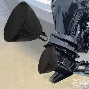 Boat Motor Propeller Cover, 15-1/2"OD Heavy Duty 420D Marine Propeller Protective Bag, Waterproof & DustProof Resistant, Fits for Propeller 12"-15" OD