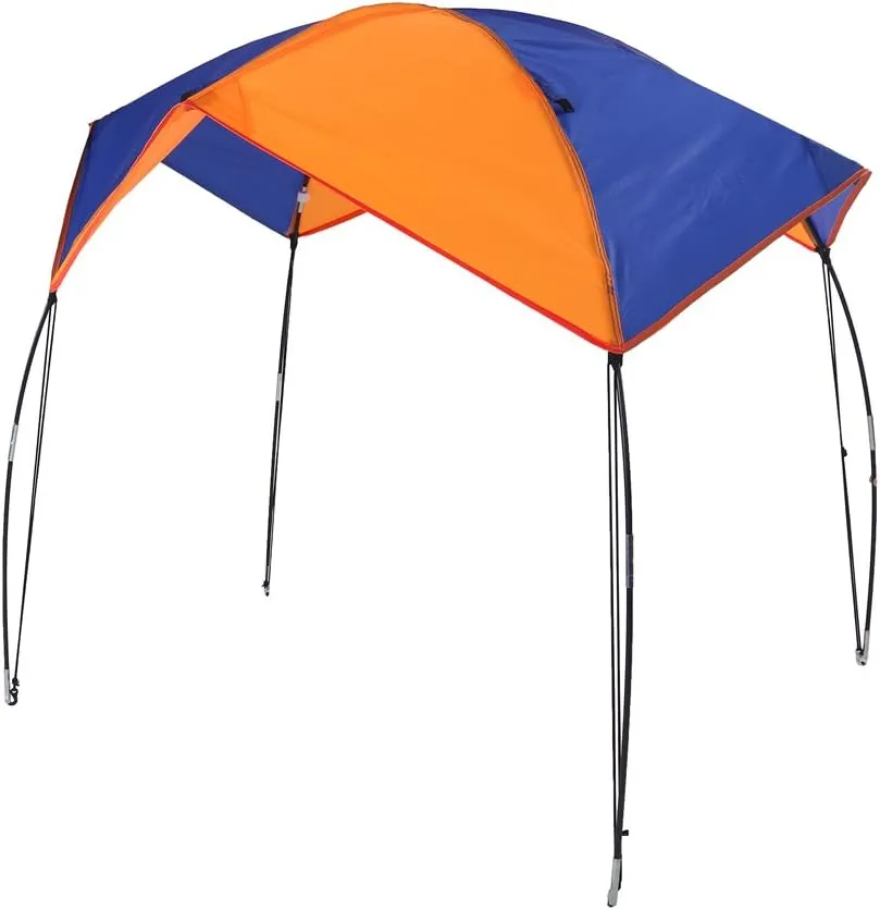 Boat Shade Canopy, 4 Persons Boat Sun Shade Shelter Boat Canopy Sun Awning for Inflatable Boat Raft Kayak ( 4 Persons)(Suitable for INTEX68351)