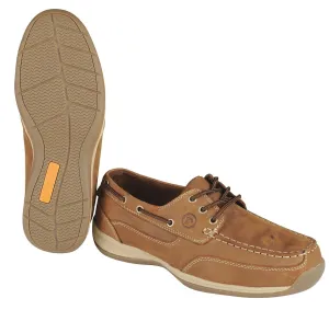 Boat Shoes, STL, Mn, 10.5W, BRN, PR