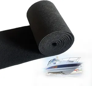 Boat Trailer Bunk Carpet, Boat Trailer Carpet, Polyester Boat Trailer Bunks, Wear Resistant Boat Carpet Cover for Boat Lift Bed Bunks, Shock Absorbing Mats Jet Ski Parts Accessories