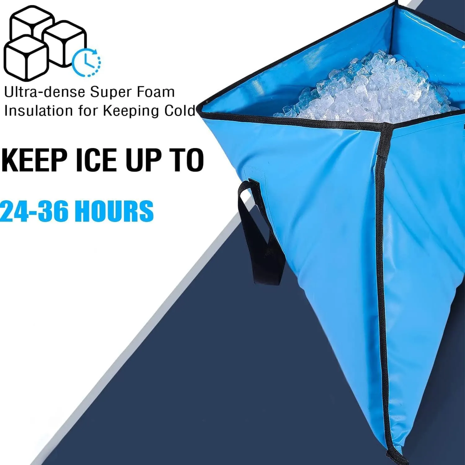 Buffalo Gear Insulated Fish Cooler Bag 40x18in 48x18in Leakproof Kill Bag Portable Waterproof Keep Ice Cold More Than 24 Hours