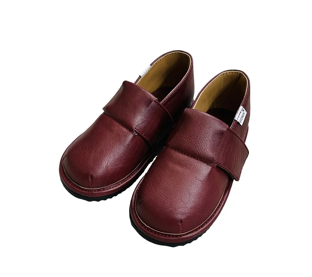 Burgundy Slip-On
