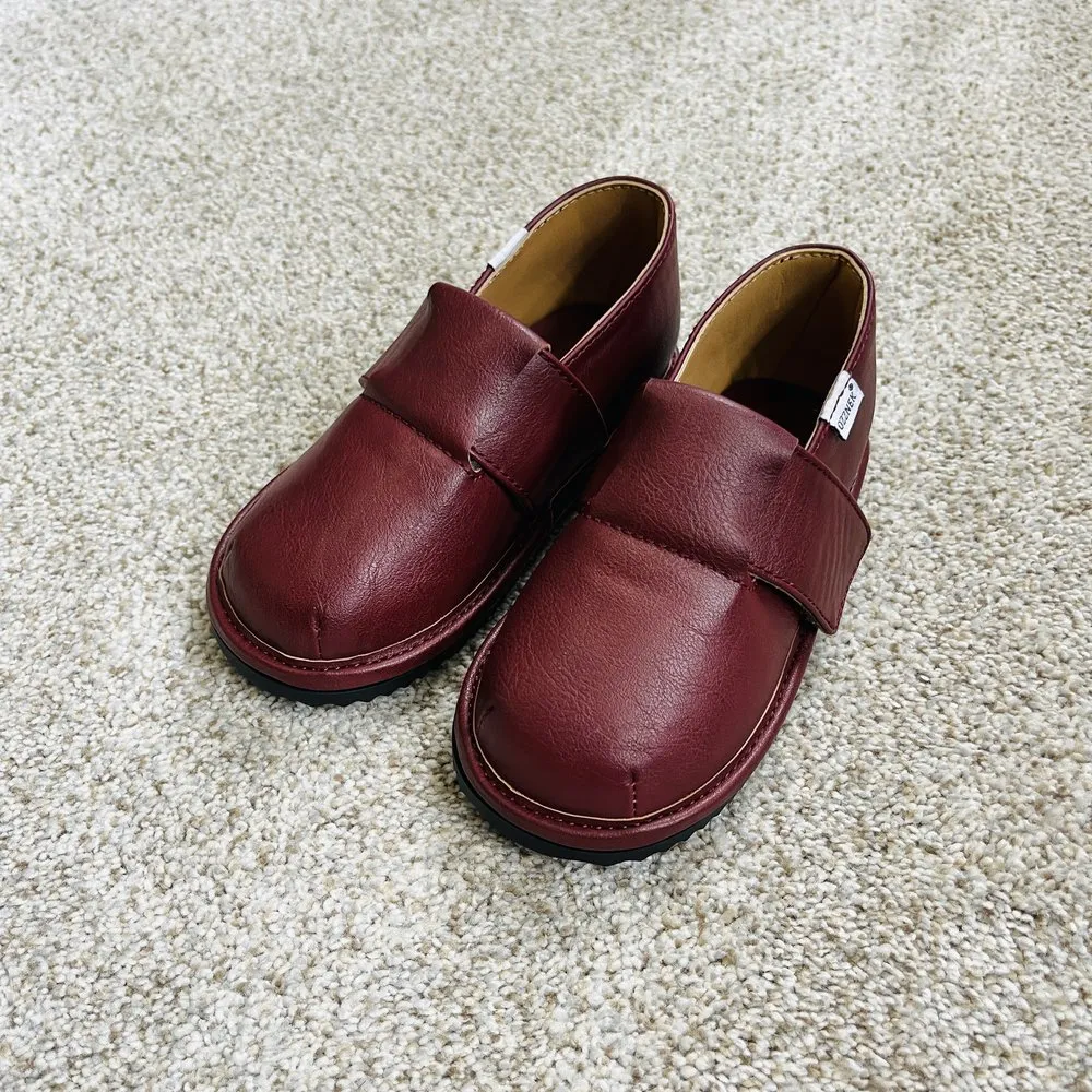Burgundy Slip-On