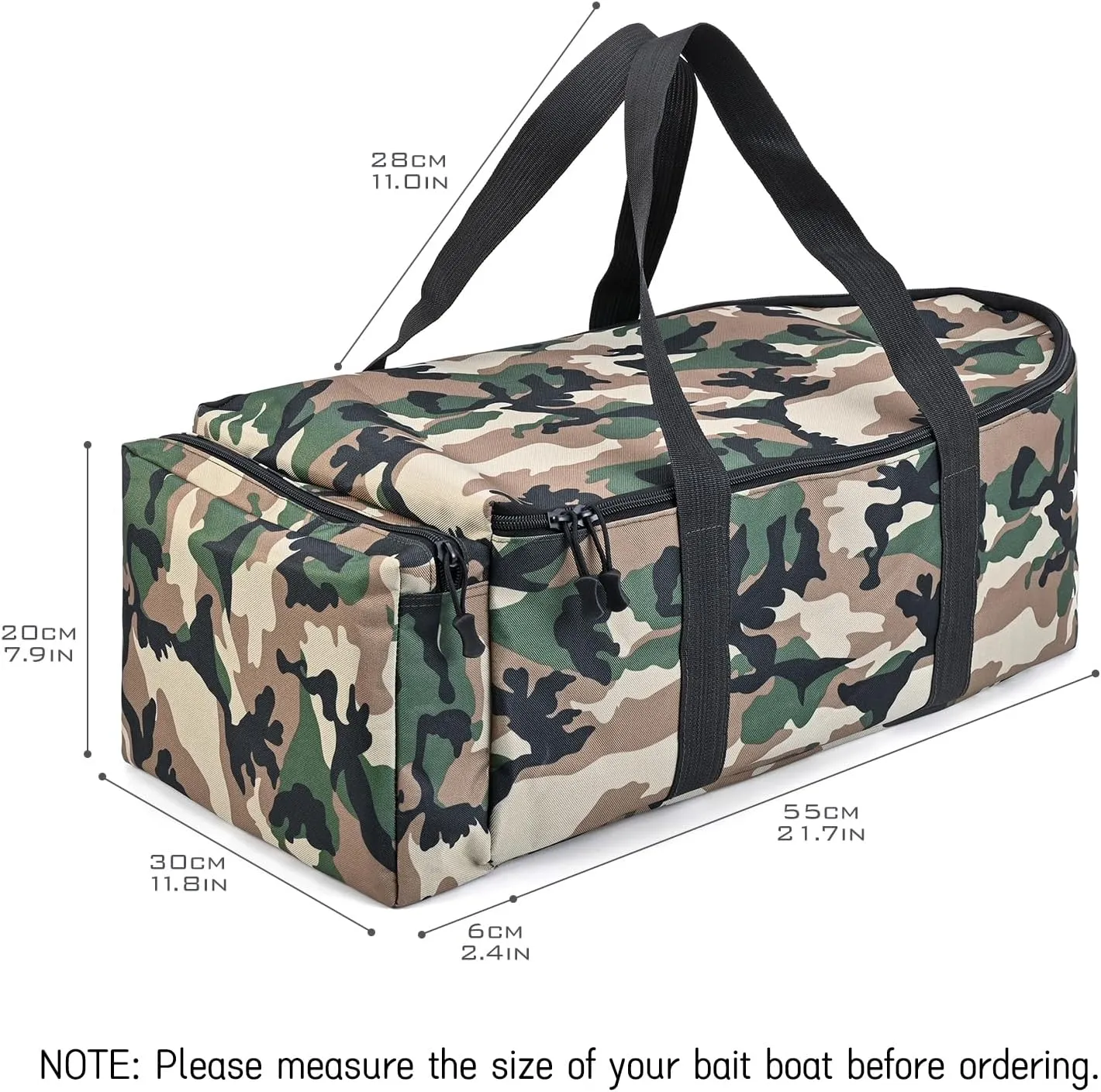 Carry Bag for Bait Boat Water Repellent Fishing Boat Storage Bag
