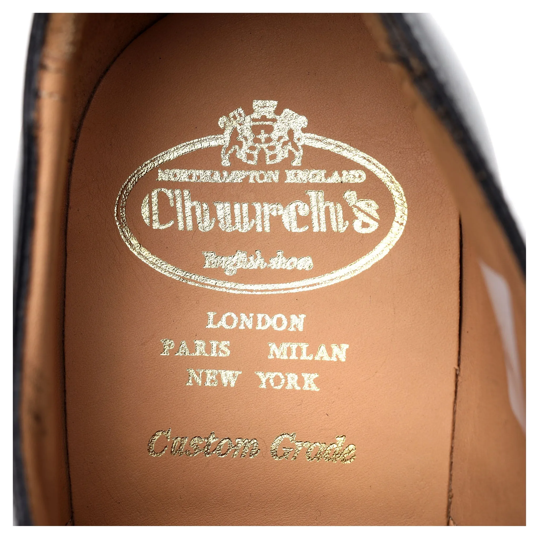 'Cartmel' Black Leather Derby UK 6 H