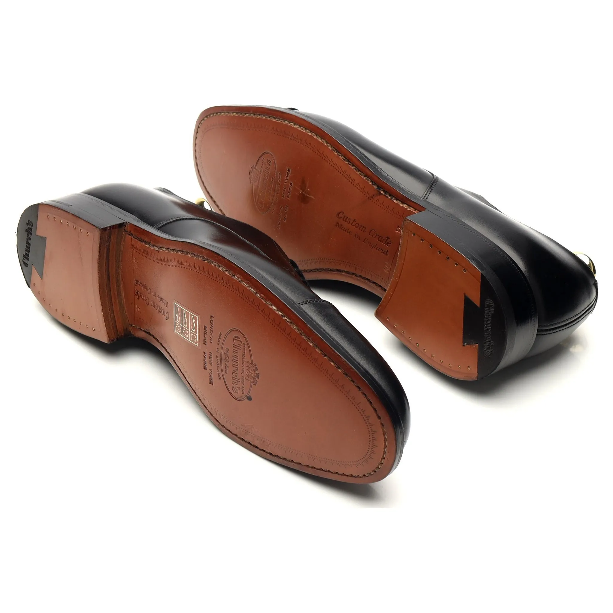 'Cartmel' Black Leather Derby UK 6 H