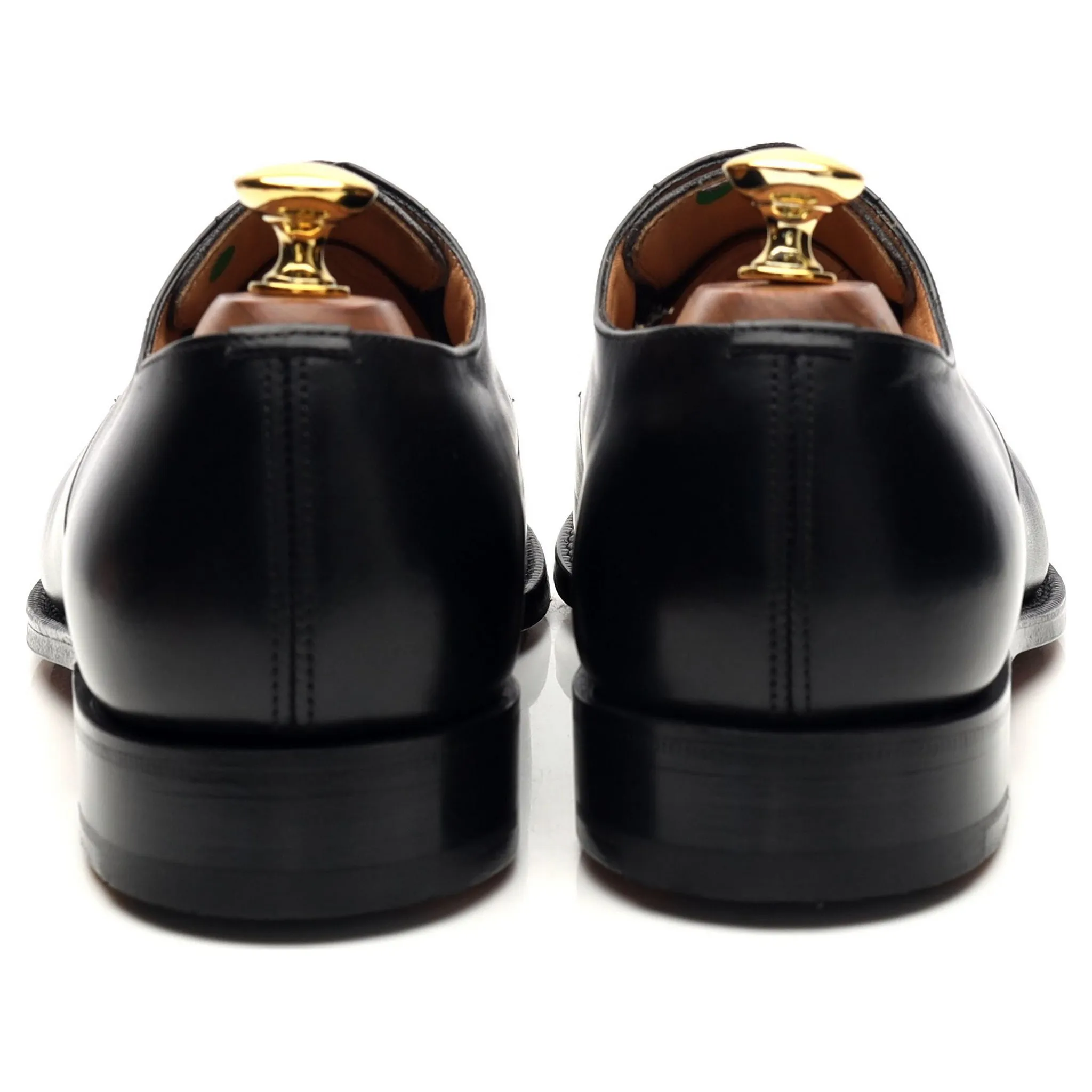 'Cartmel' Black Leather Derby UK 6 H