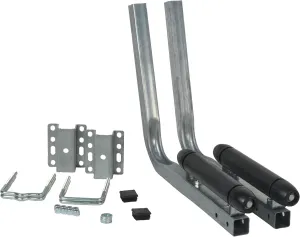 CE Smith - 27610 Roller Guide-On with End Caps - Sturdy Replacement Part for Boat Trailers - 9"