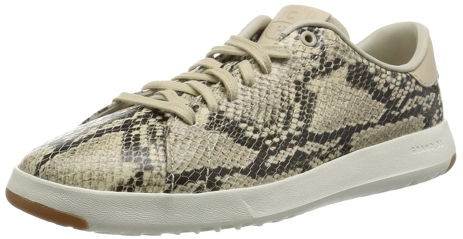 Cole Haan Women's GrandPrø Tennis Sneaker Roccia Snake Print W02894