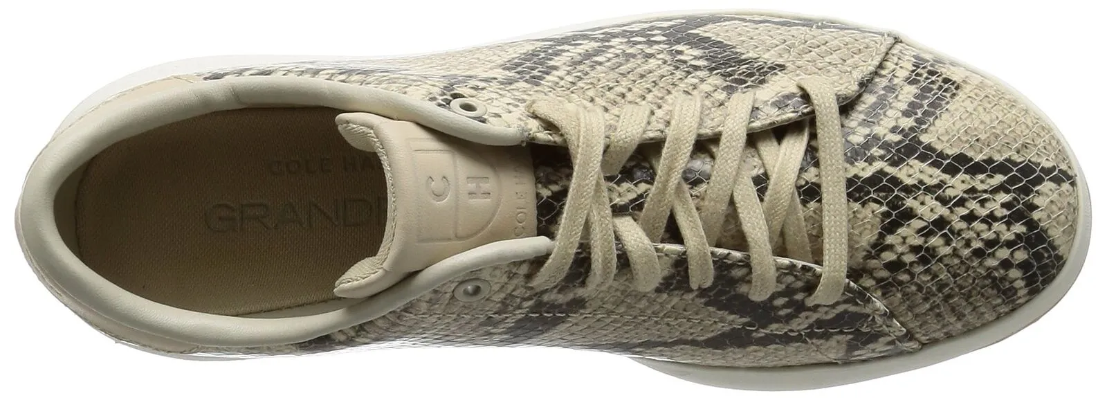Cole Haan Women's GrandPrø Tennis Sneaker Roccia Snake Print W02894