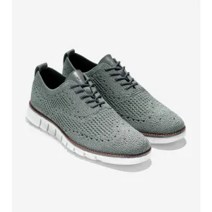 Cole Haan ZERØGRAND Stitchlite Oxford Sedona Sage - Grey Pinstripe