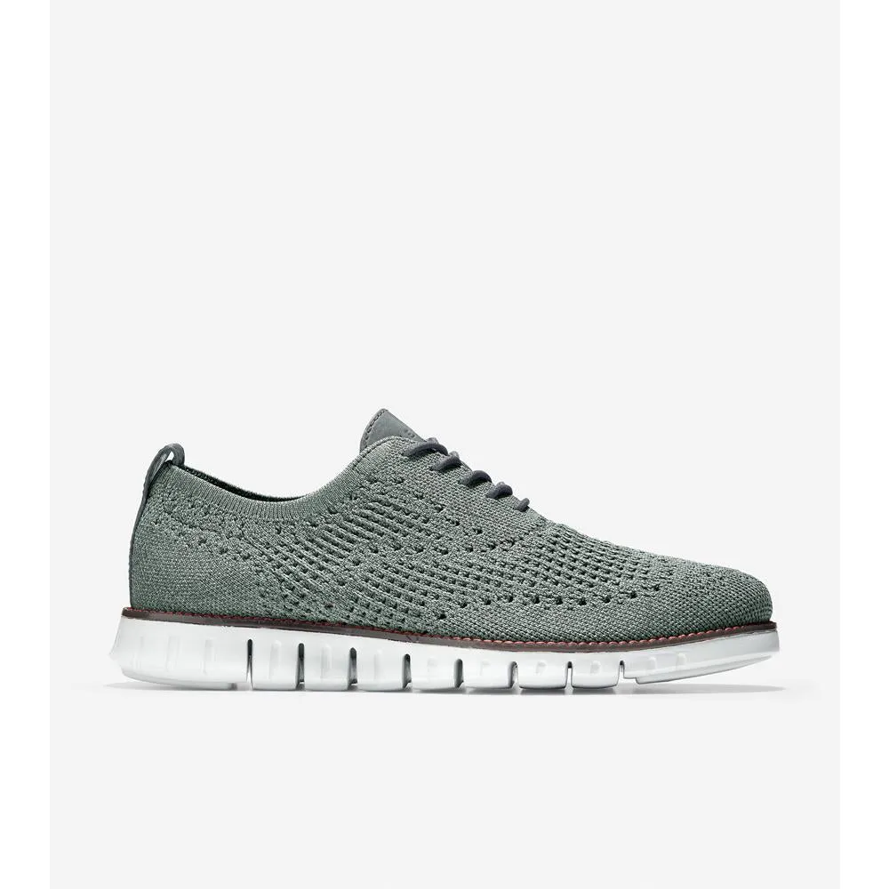 Cole Haan ZERØGRAND Stitchlite Oxford Sedona Sage - Grey Pinstripe