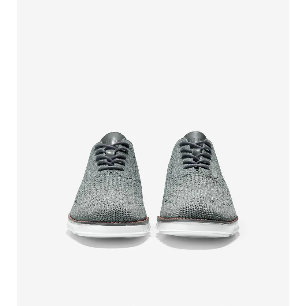 Cole Haan ZERØGRAND Stitchlite Oxford Sedona Sage - Grey Pinstripe