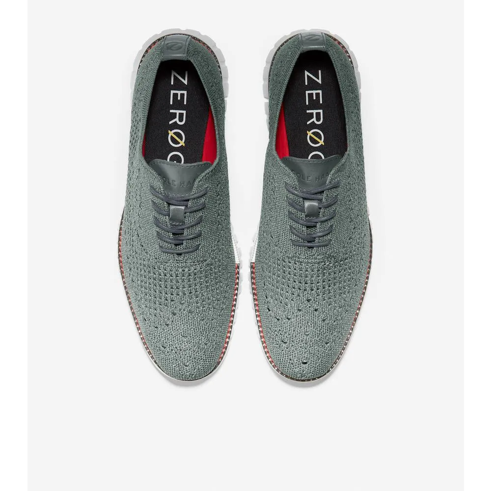 Cole Haan ZERØGRAND Stitchlite Oxford Sedona Sage - Grey Pinstripe