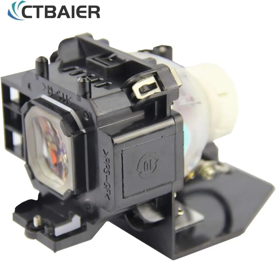 CTBAIER NP07LP/LV-LP31 Replacement Projector Lamp Bulb for NEC NP300 NP400 NP500 NP600 NP300A NP500W NP410W NP510W NP510 NP610SG NP500WS NP510WS Canon LV-7275/8300/7375/7370/7385/8310/8215