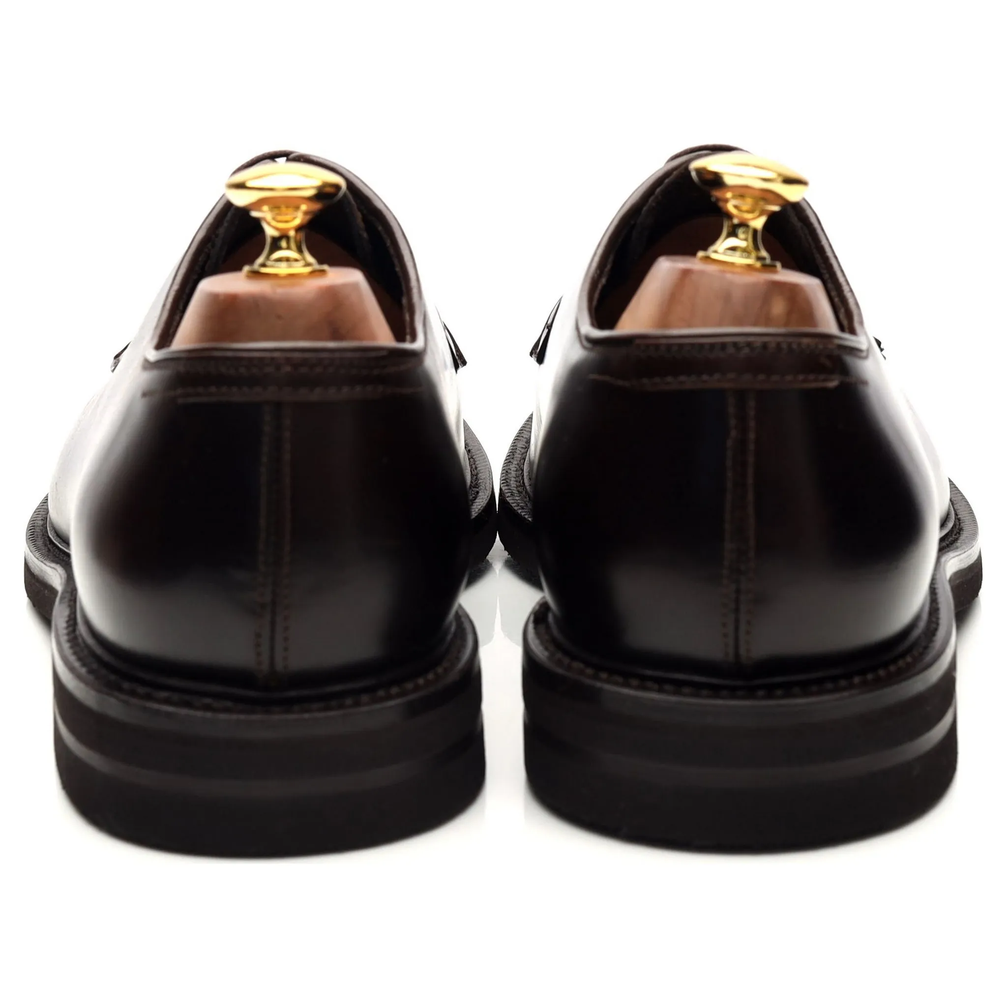 Dark Brown Leather Derby UK 10 EU 44