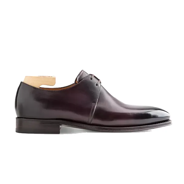 Derby Blucher Italian Leather Shoes For Men