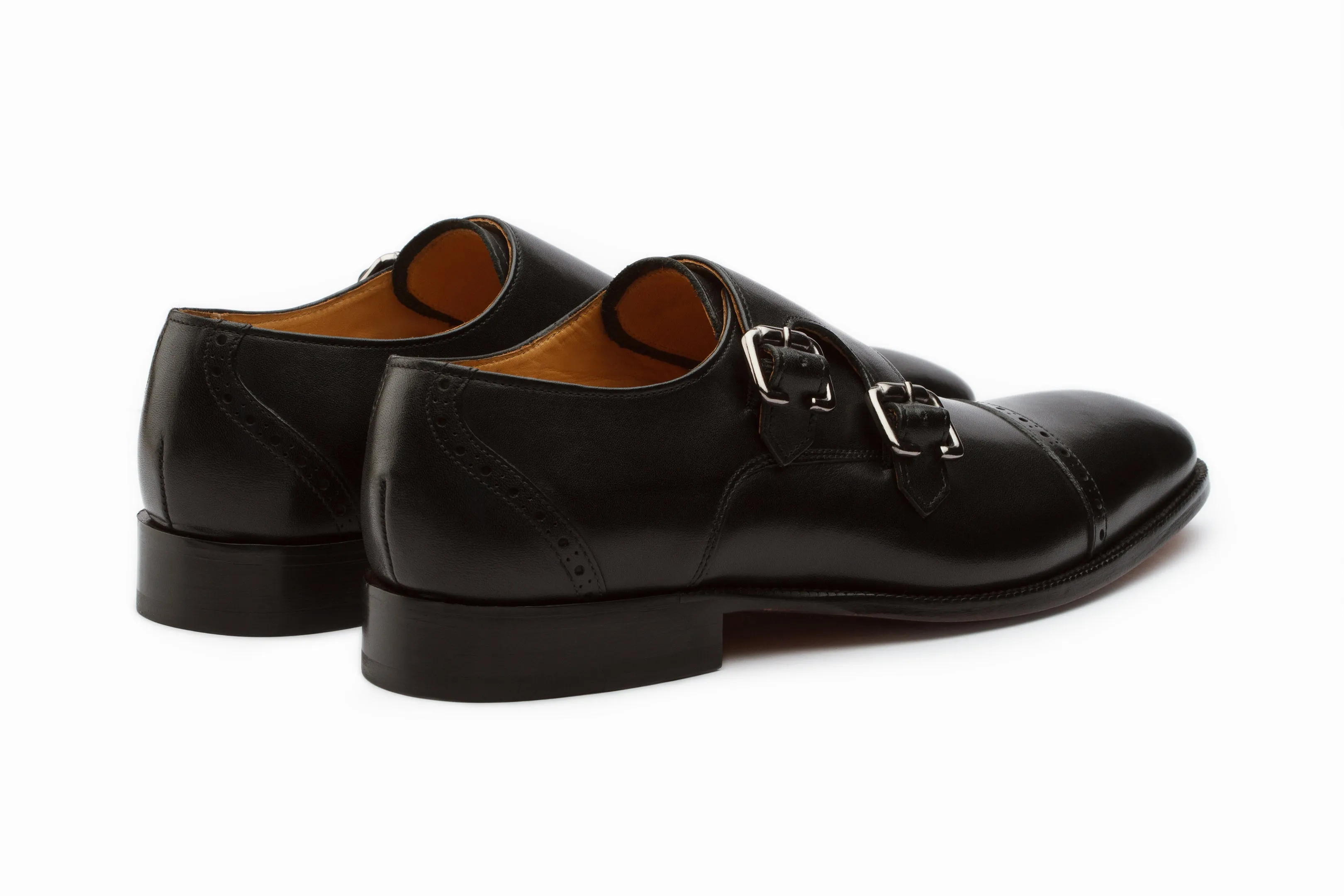 Double Monkstrap - Black