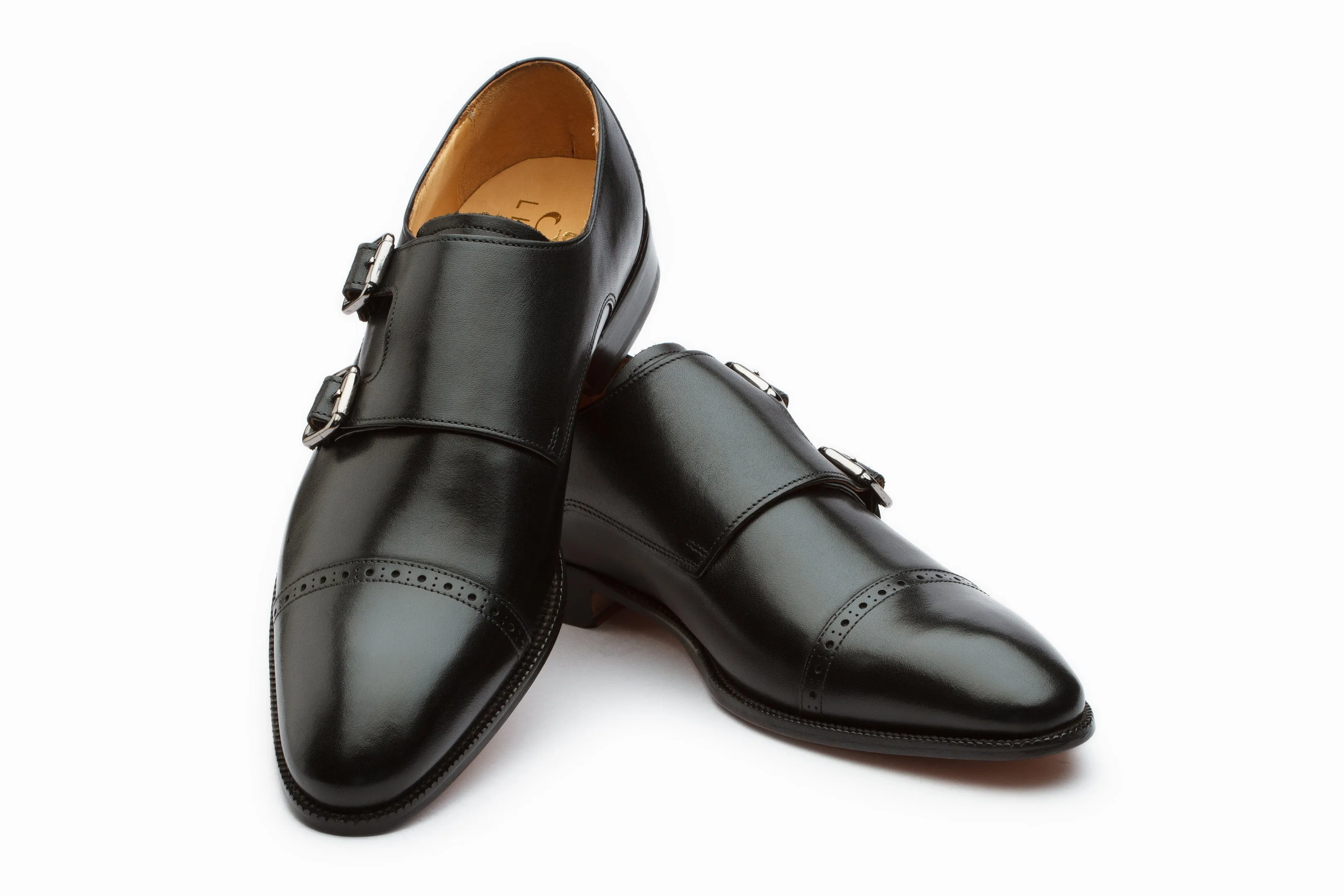 Double Monkstrap - Black
