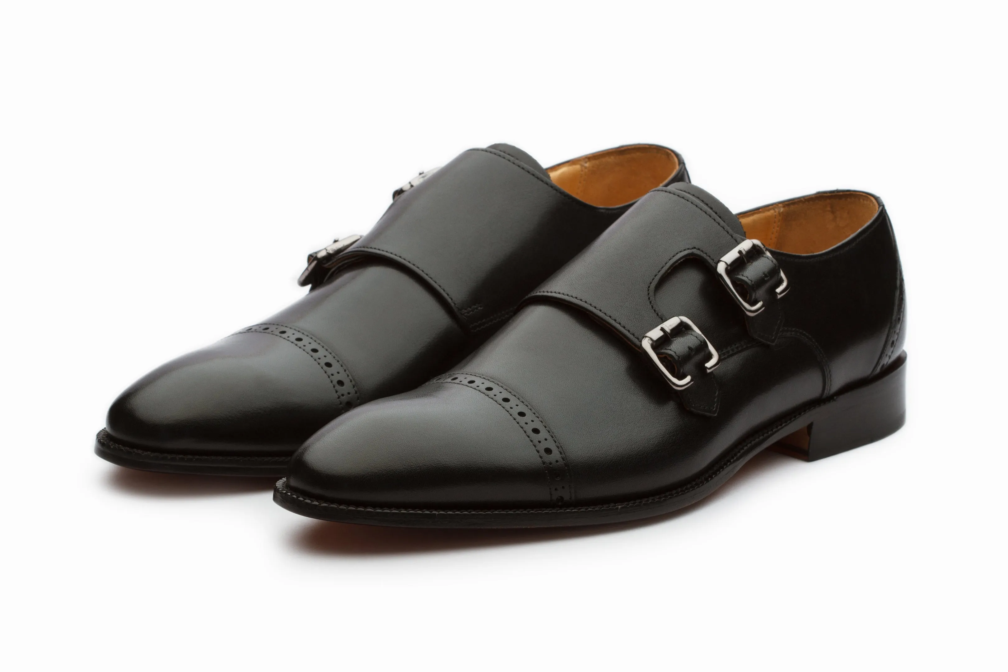 Double Monkstrap - Black
