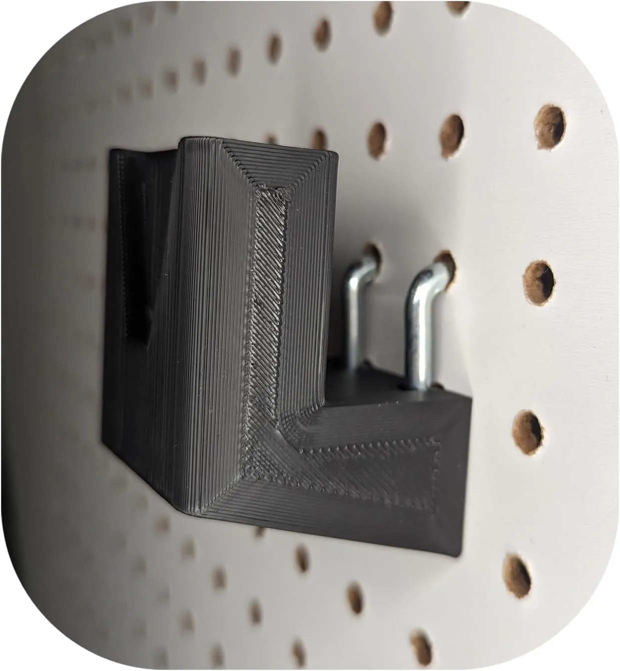 Dovetail Mount for Night Vision/Thermal - Pegboard/Skadis/etc. | Gear Holder Storage Rack
