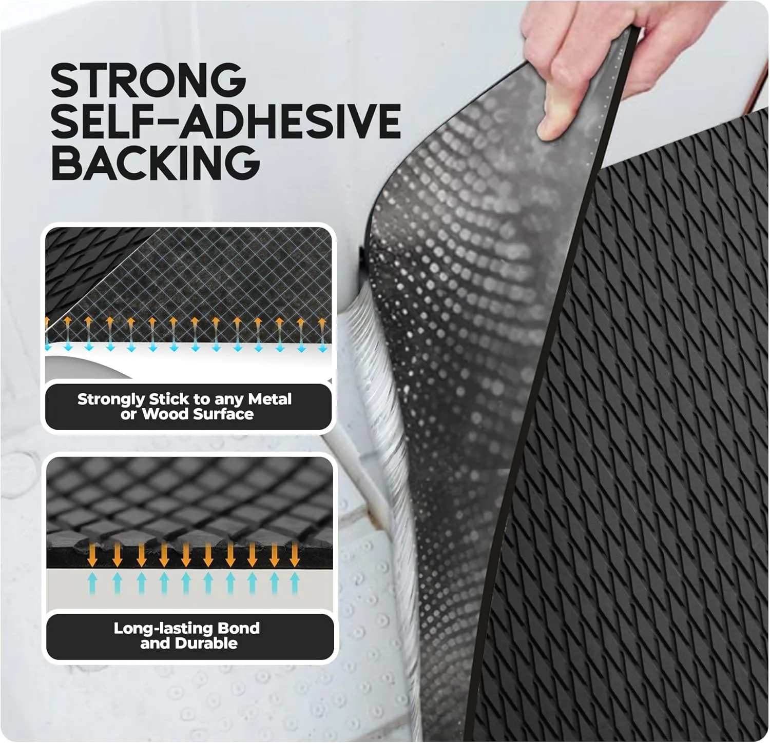 FOCEAN Boat Flooring - EVA Foam Boat Decking - Marine Flooring Marine Mats for Boats RV Yacht Kayak 94.5"x 47.2"/23.6"/15.7"