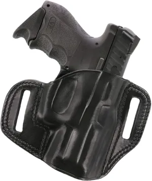 Galco Combat Master Belt Leather Holster - CM822B, Black