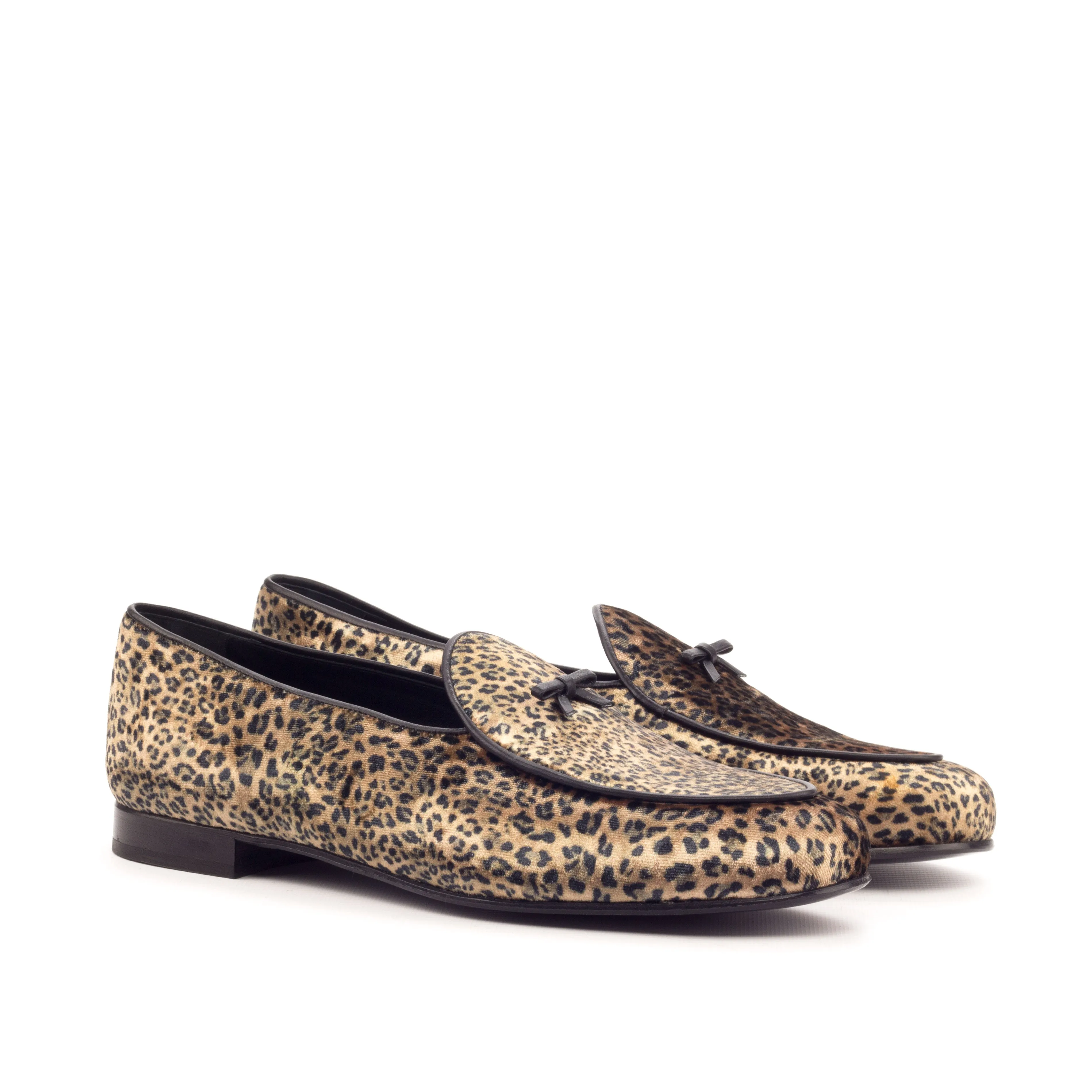 Gentlemen Barcelona Slip On - Leopard Sartorial Fabric