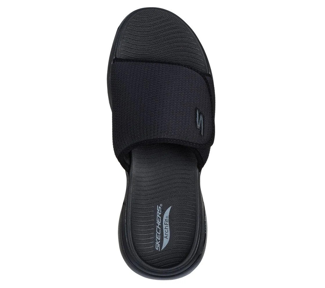 GO WALK ARCH FIT SANDAL - MANTA RAY BAY - BLACK BLACK