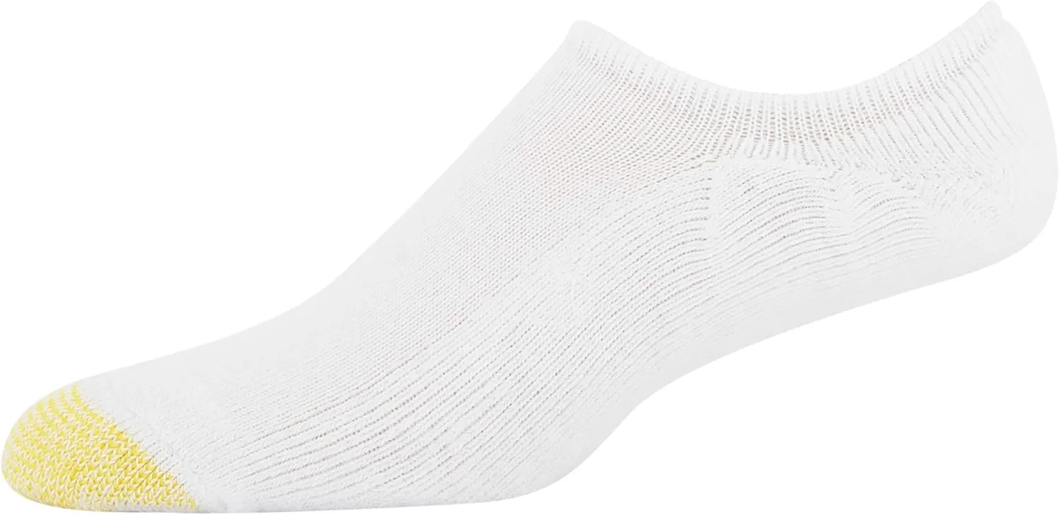 GOLDTOE Men's Davenport Invisible Socks 6 Pack
