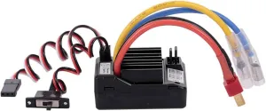GoolRC AX-D60A 60A Waterproof Brushed ESC Electronic Speed Controller for 1/10 RC Car Off-Road Truck RC Boat 2S LiPo 6-8S NiMh Battery