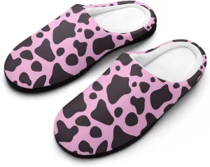 Halloween Slippers For Women Warm Memory Foam Cotton House Slippers Clogs Slippers Slip-On Shoes Indoors Outdoor