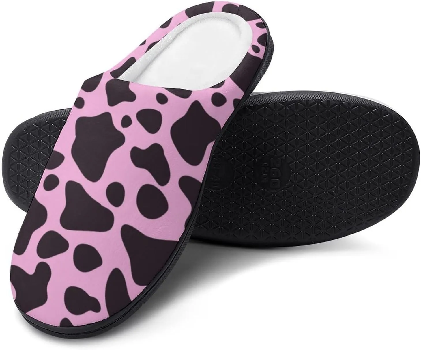 Halloween Slippers For Women Warm Memory Foam Cotton House Slippers Clogs Slippers Slip-On Shoes Indoors Outdoor