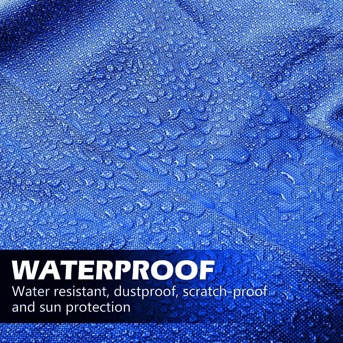 Hard Top/T-Top Boat Cover Heavy Duty Marine Grade 600D Oxford Fabric Waterproof UV Resistant Trailerable Jumbo Boat Cover,Blue,19~21ft: 818x 530cm